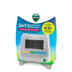 Starter Kit 2-in-1 Hygrometer & Thermometer mit VapoPads Menthol