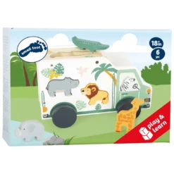 Steckspiel Spielauto Safari