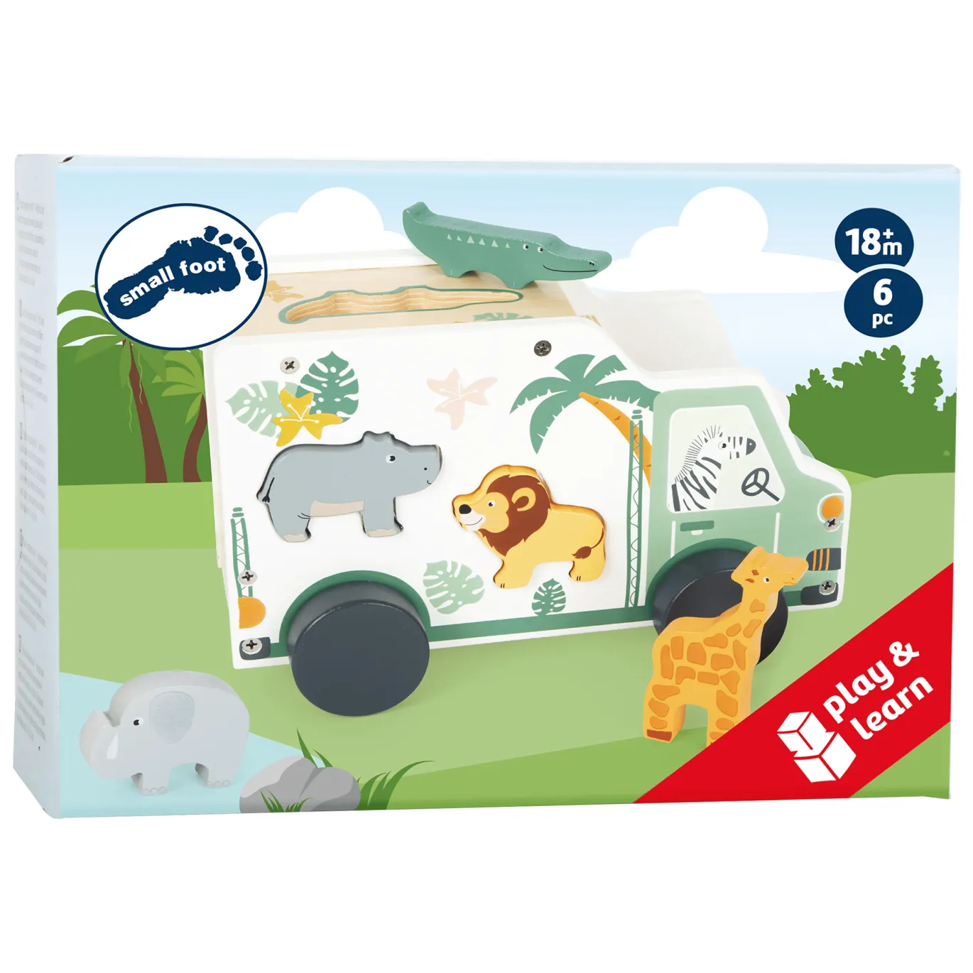 Steckspiel Spielauto Safari