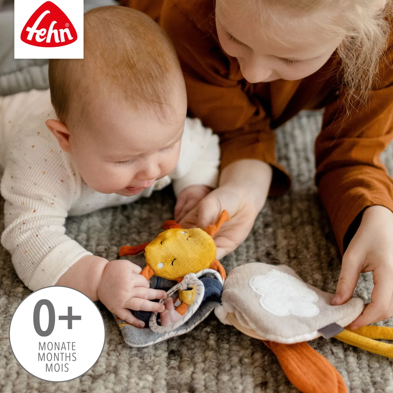 Stoffbuch Esel & Teddy