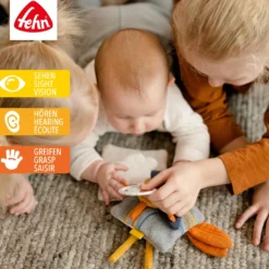 Stoffbuch Esel & Teddy