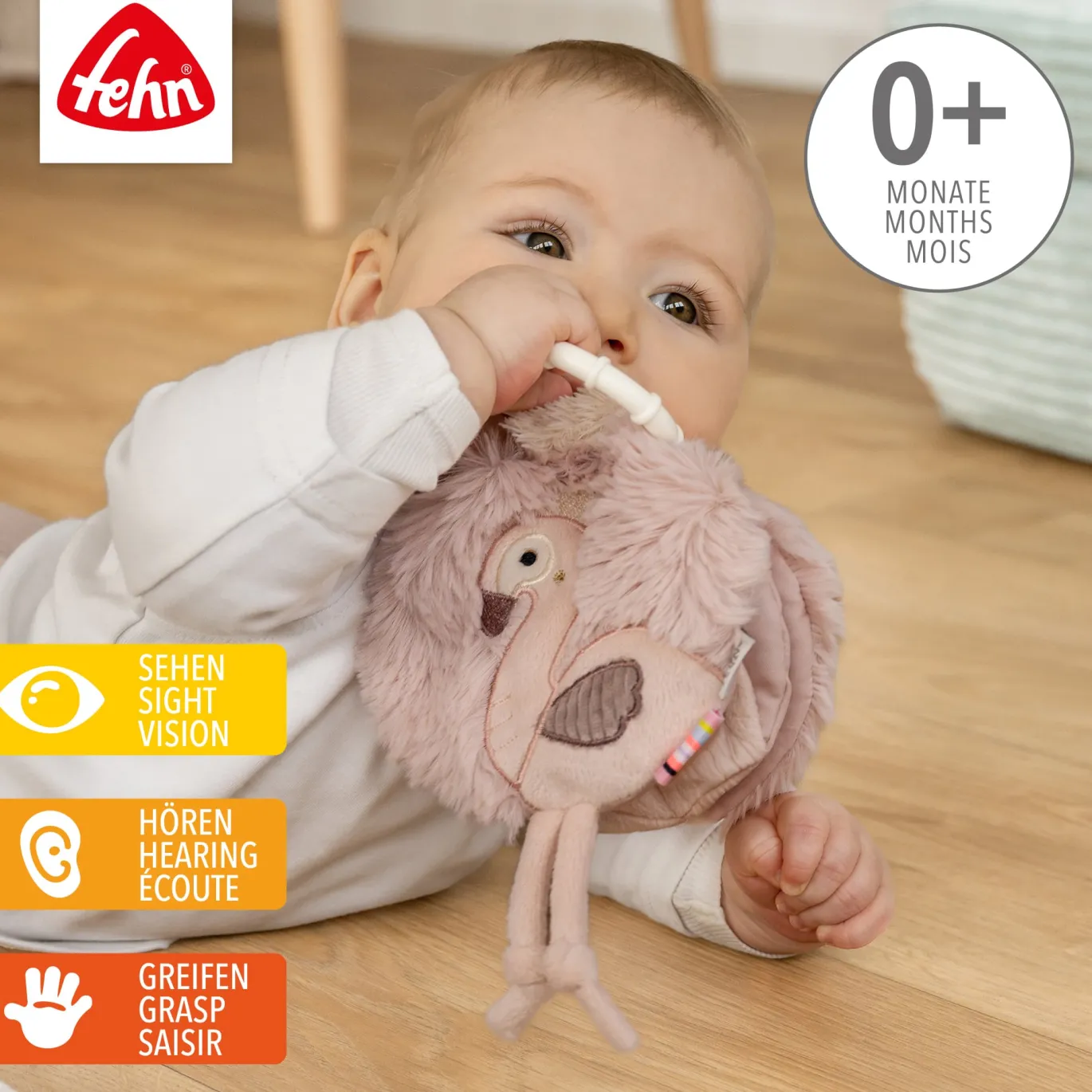 Stoffbuch Flamingo
