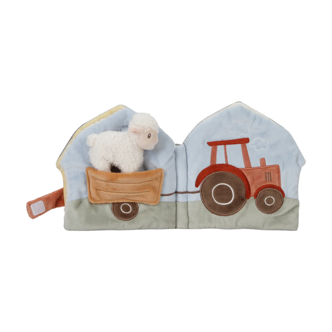 Stoffbuch mit Aktivitäten Little Farm