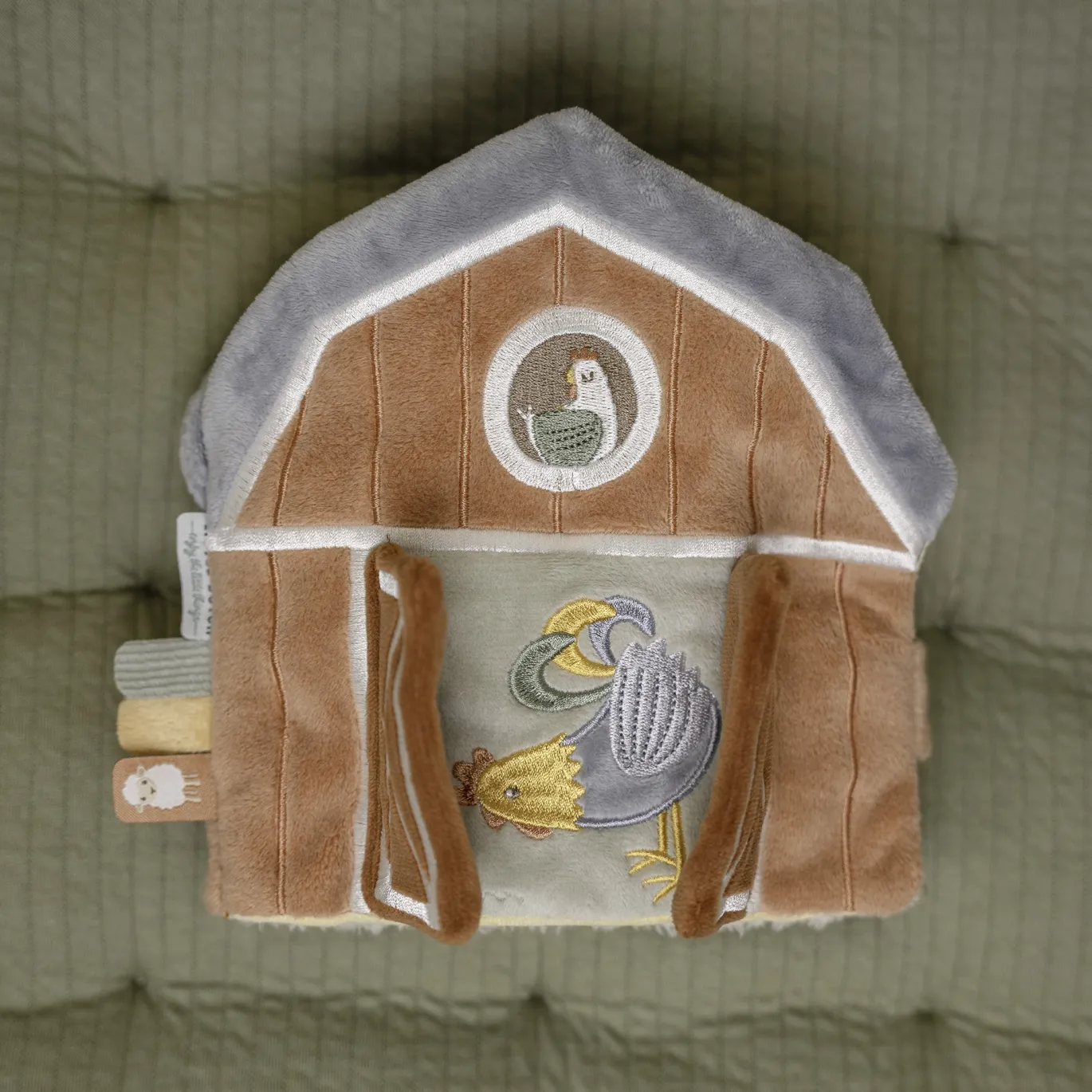Stoffbuch mit Aktivitäten Little Farm