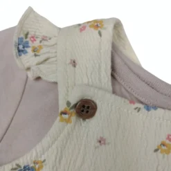 Strampler-Set Blümchen