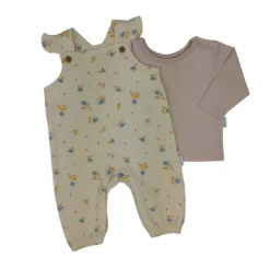 Strampler-Set Blümchen