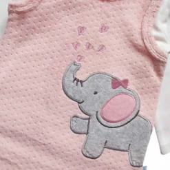 Strampler-Set Elefant