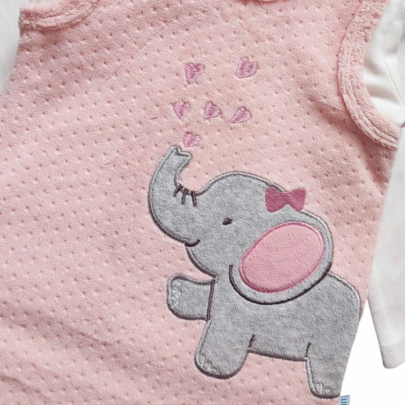 Strampler-Set Elefant