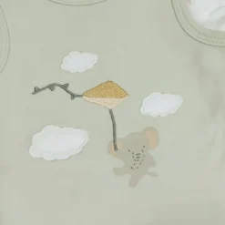 Strampler-Set Elefant in den Wolken