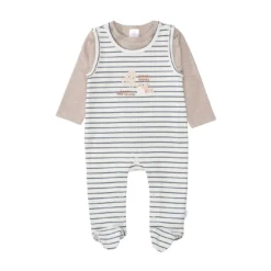 Strampler-Set Fische