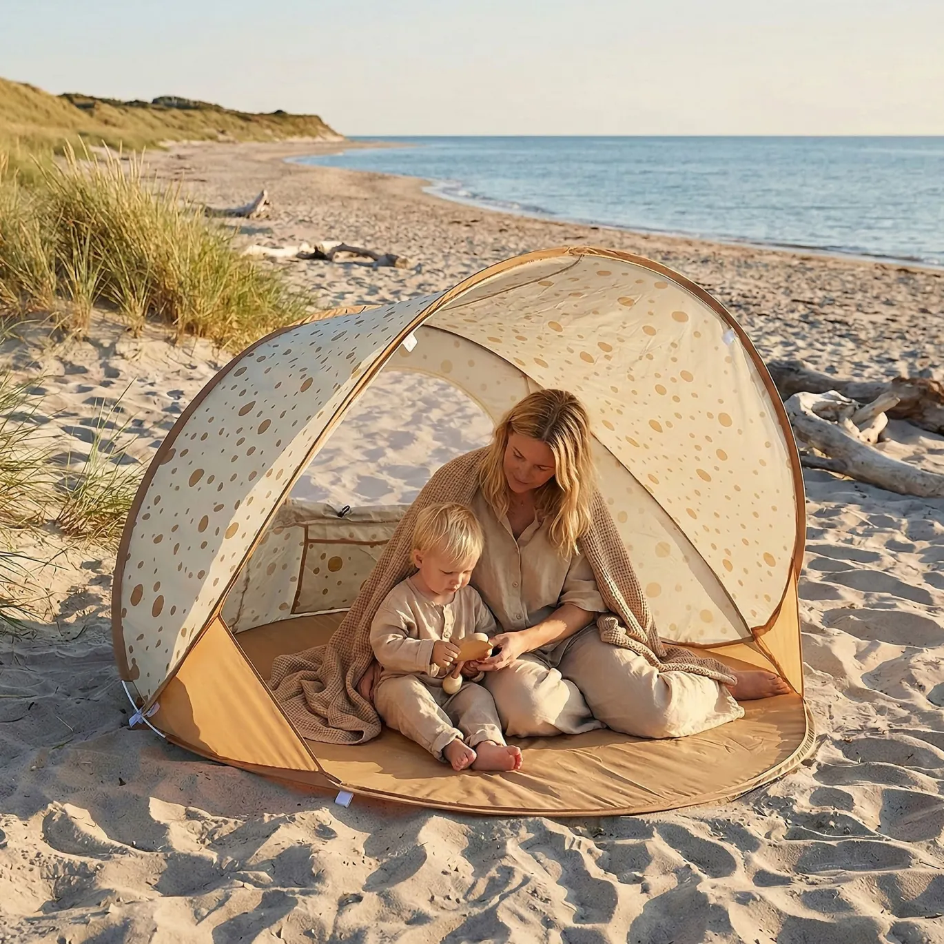 Strandmuschel Dots