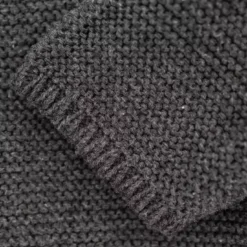Strickjacke Lama Anthrazit