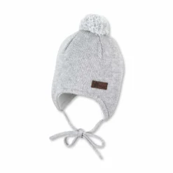 Strickmütze Pompon