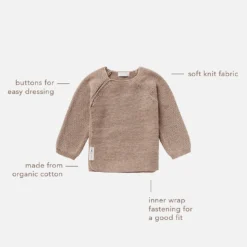 Strick-Wickelshirt