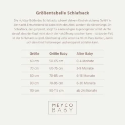 Studio Schlafsack Leinen Jeans Blue 60cm