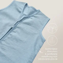 Studio Schlafsack Leinen Jeans Blue 60cm