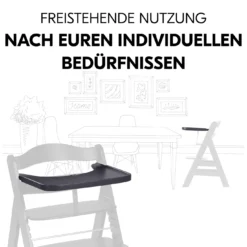 Tablett Alpha Dark Grey