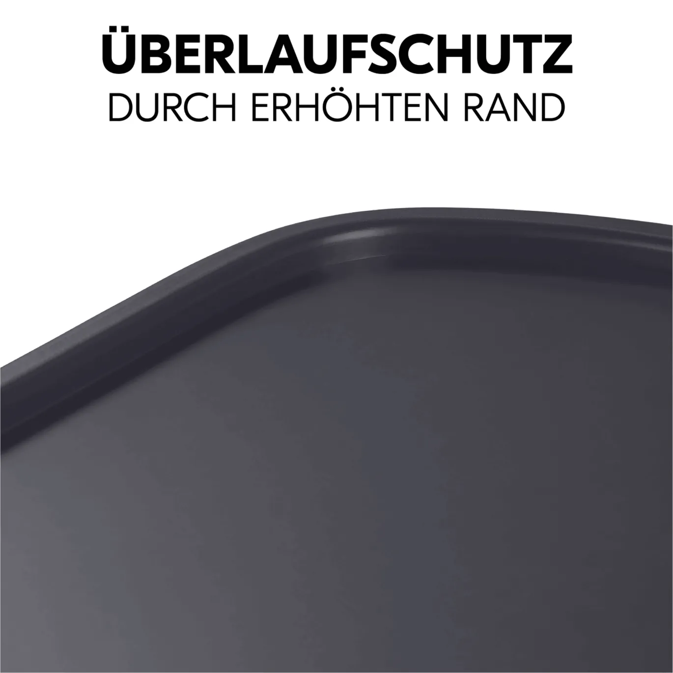 Tablett Alpha Dark Grey