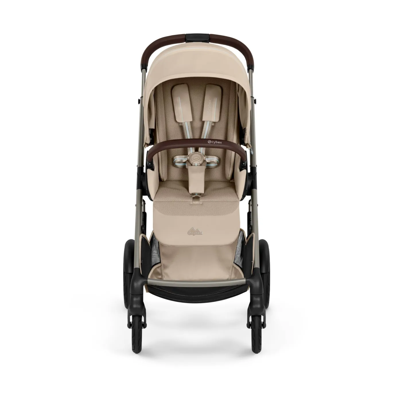 Talos S Lux Almond Beige mit Rahmen in Taupe