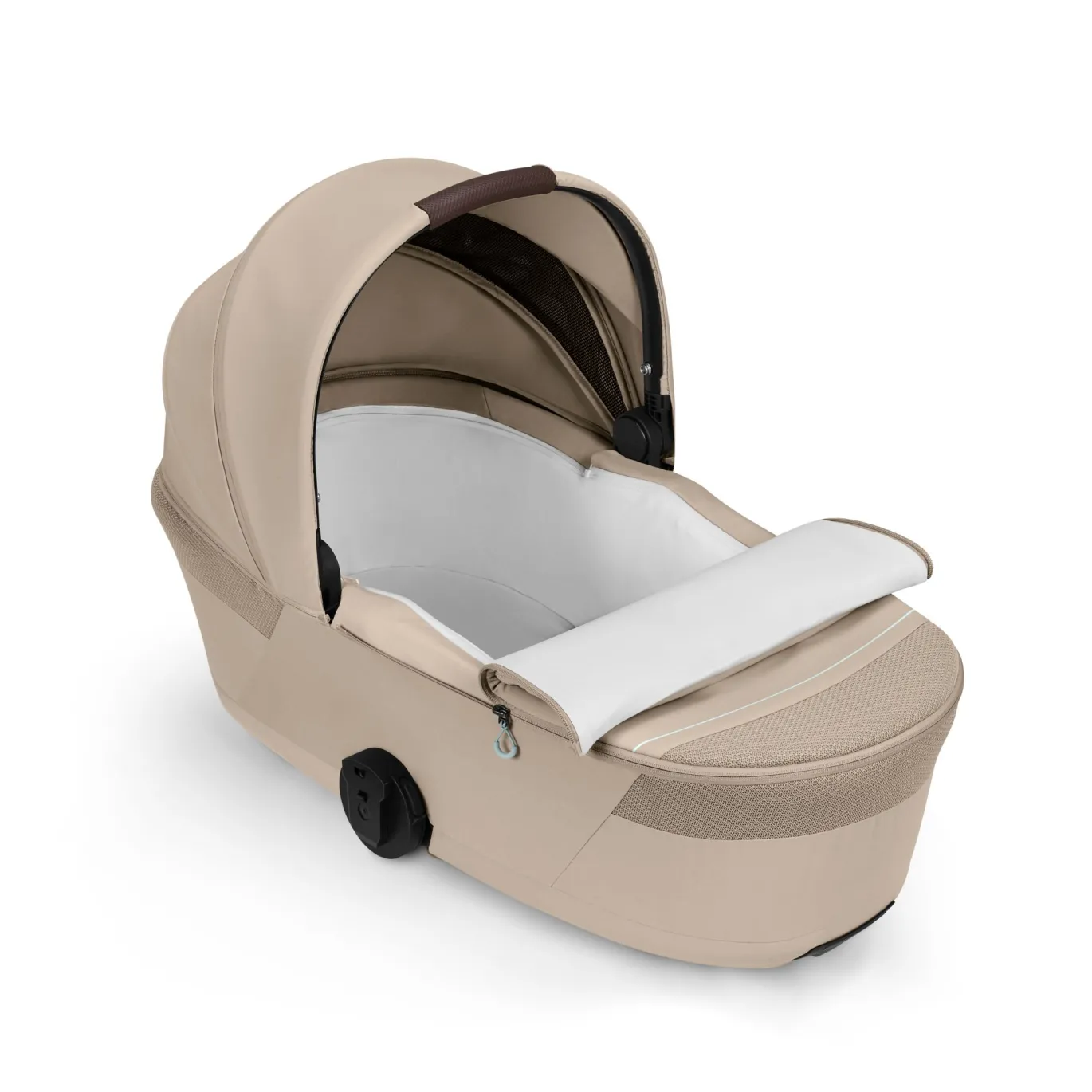 Talos S Lux Almond Beige mit Rahmen in Taupe