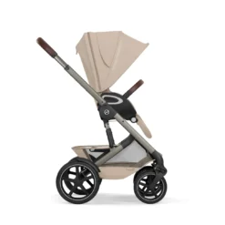 Talos S Lux Almond Beige mit Rahmen in Taupe