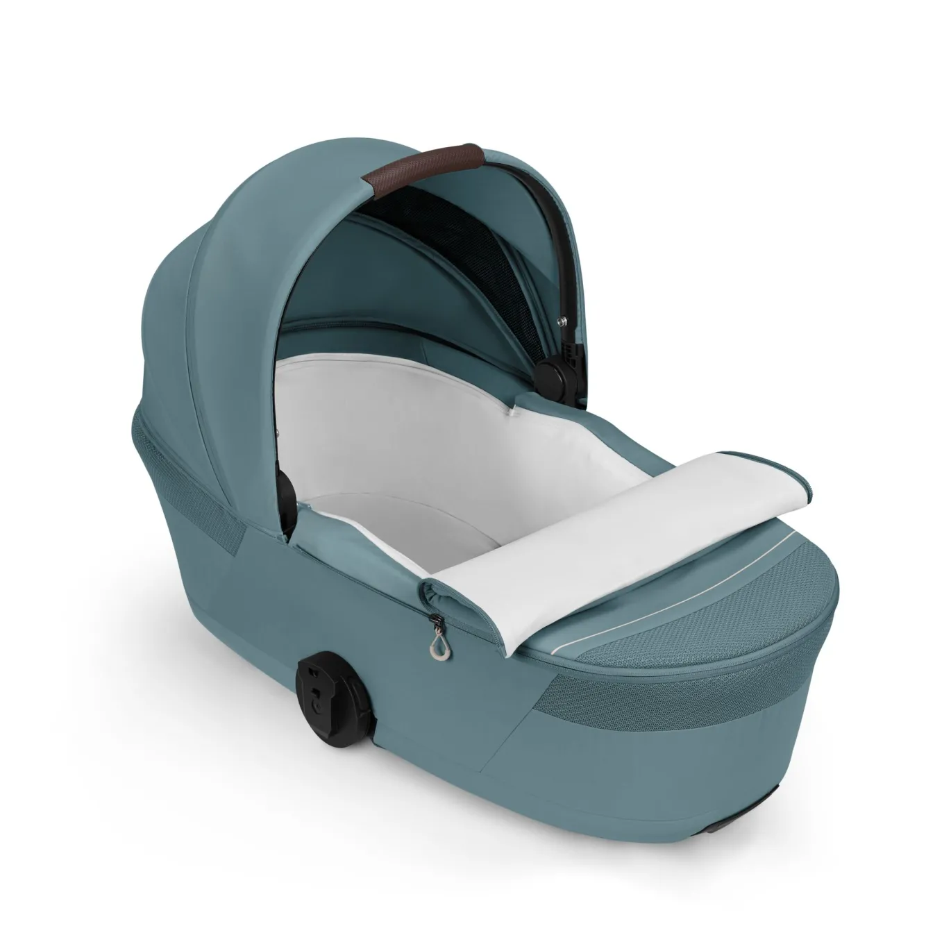 Talos S Lux Stormy Blue mit Rahmen in Taupe