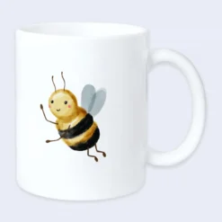 Tasse Fliegende Biene
