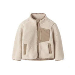 Teddy-Übergangsjacke