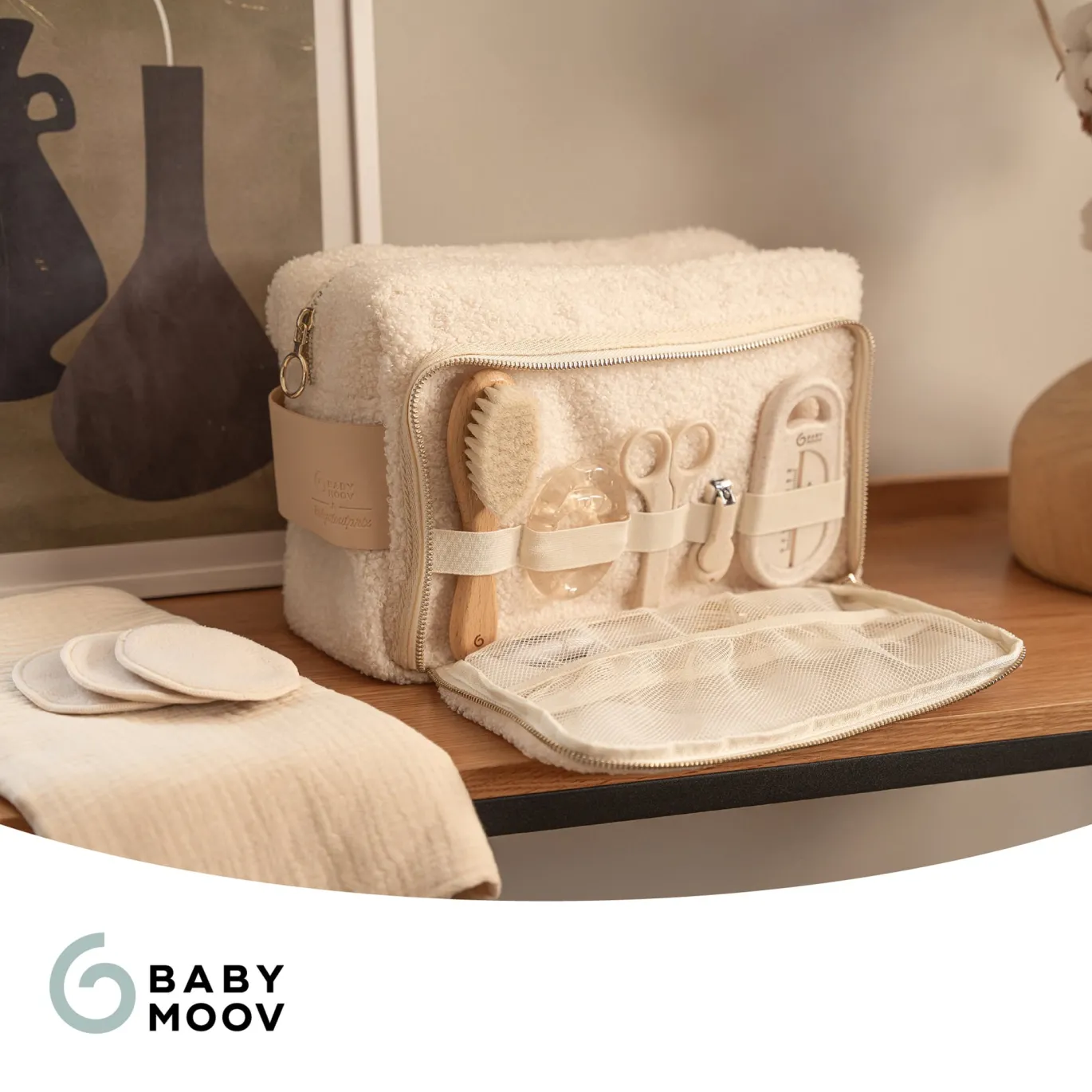 11-teiliges Babypflege-Set Curl White
