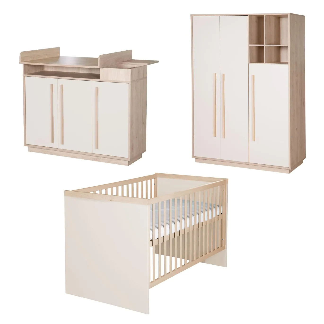 3-teiliges Babyzimmer Elva in Cashmere