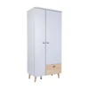 3-teiliges Babyzimmer Lovis mit Kommodenfüßen 85 cm für die schmale Wickelkommode