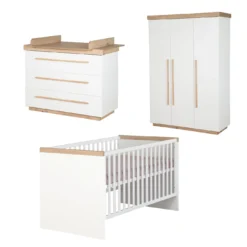 3-teiliges Babyzimmer Lumo
