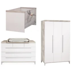 4-teiliges Spar-Set Babyzimmer Mathea
