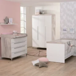 4-teiliges Spar-Set Babyzimmer Mathea