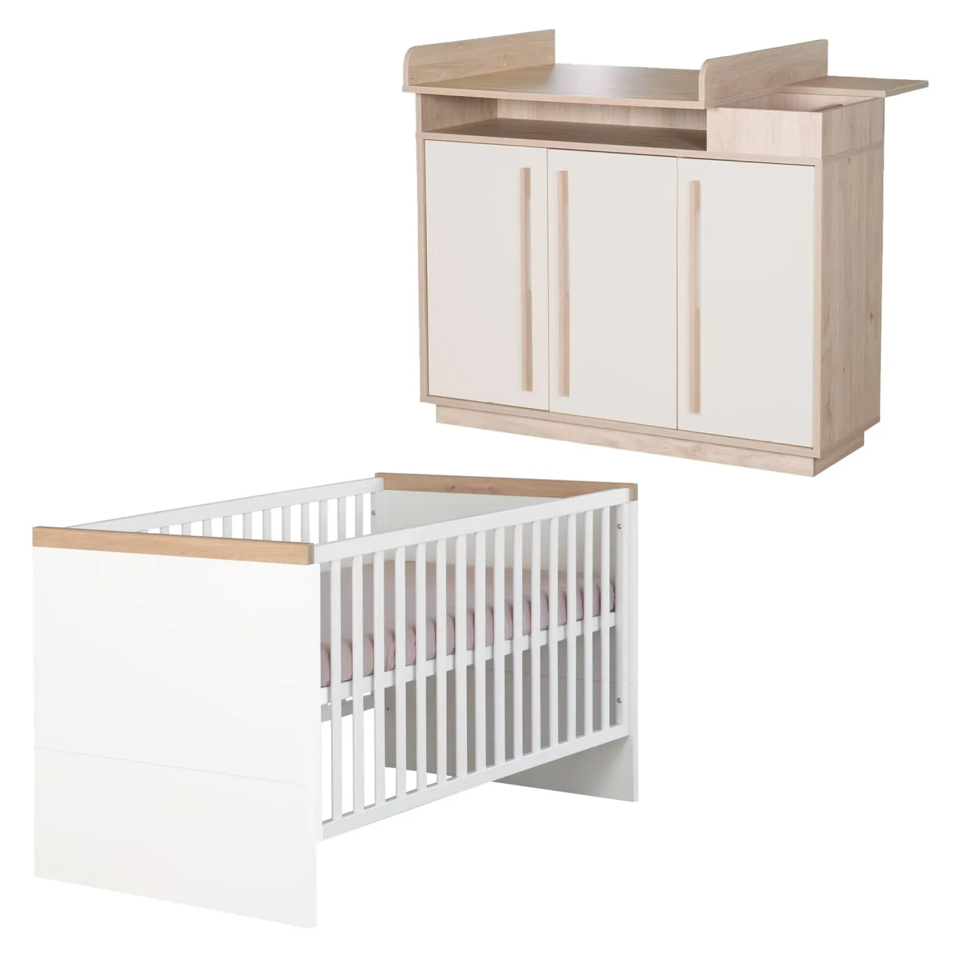 2-teiliges Spar-Set Babyzimmer Elva in Cashmere