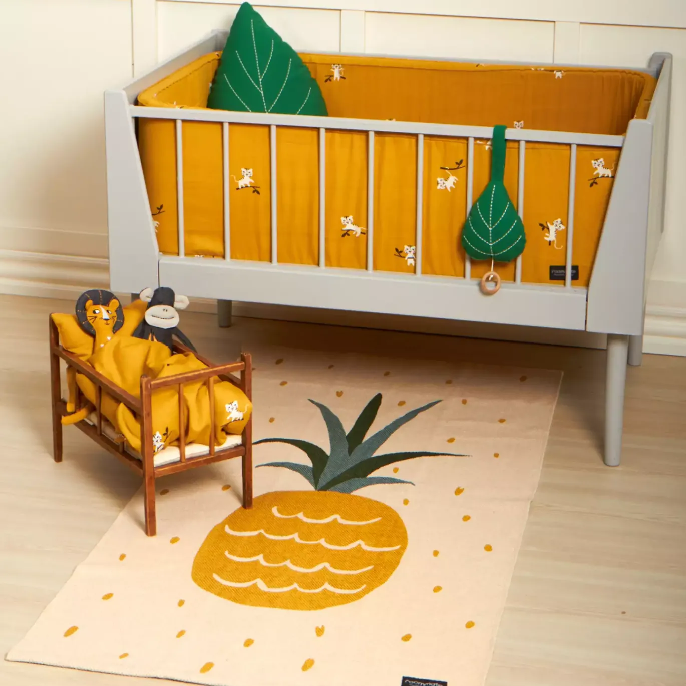 Teppich Ananas