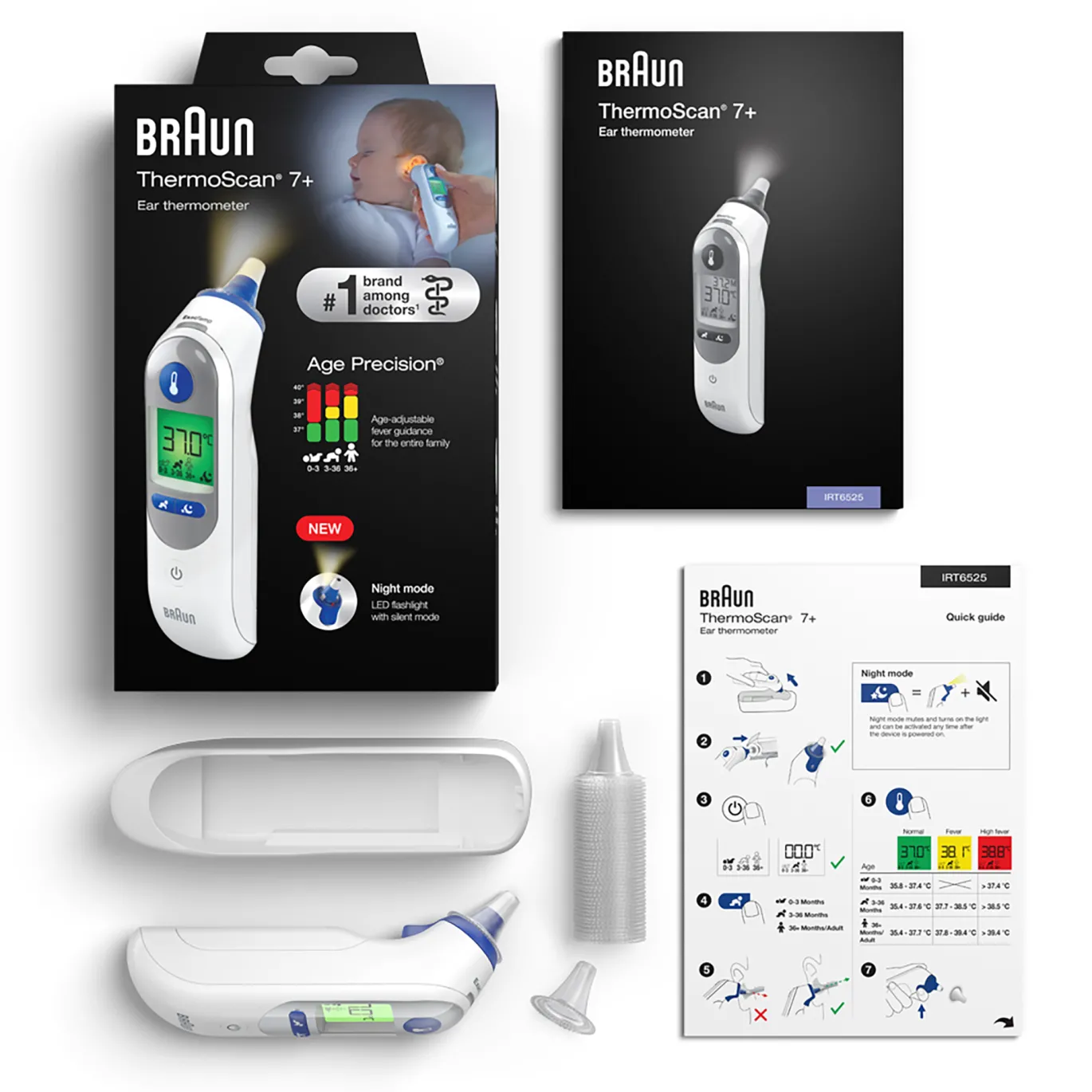 ThermoScan® 7+ Ohrthermometer