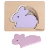 Tier-Puzzle Hase