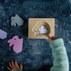 Tier-Puzzle Hase