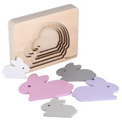 Tier-Puzzle Hase