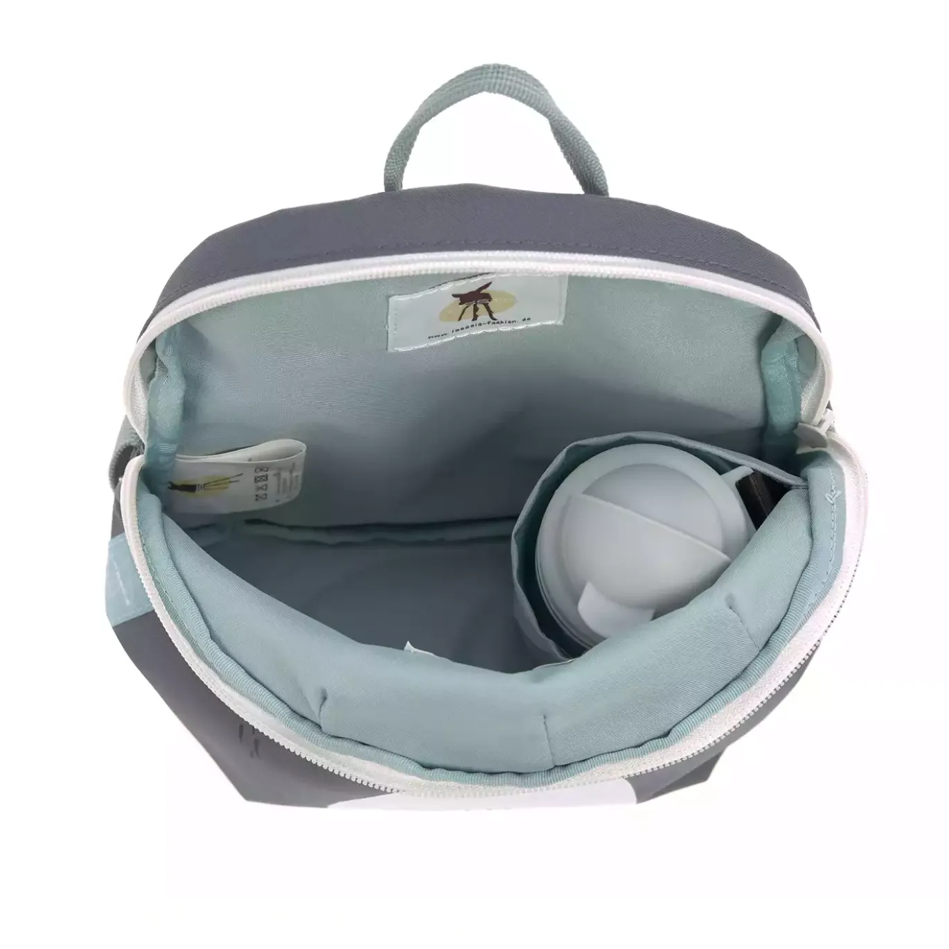 Tiny Backpack About Friends Racoon Grey