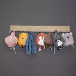 Tiny Backpack About Friends Racoon Grey