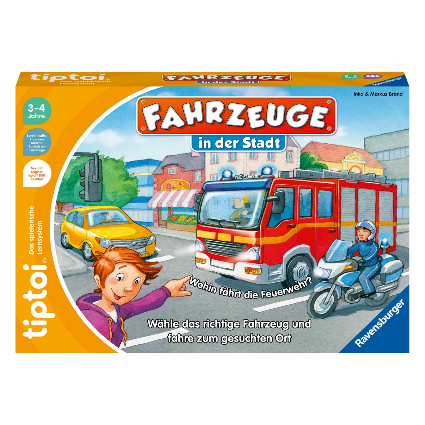 tiptoi® Fahrzeuge in der Stadt