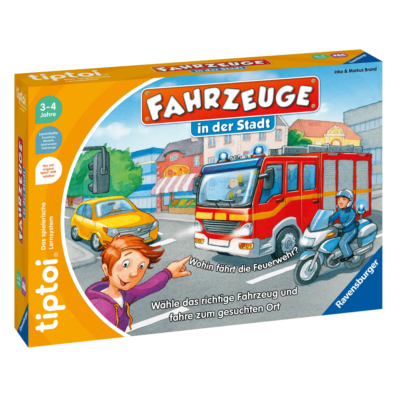 tiptoi® Fahrzeuge in der Stadt
