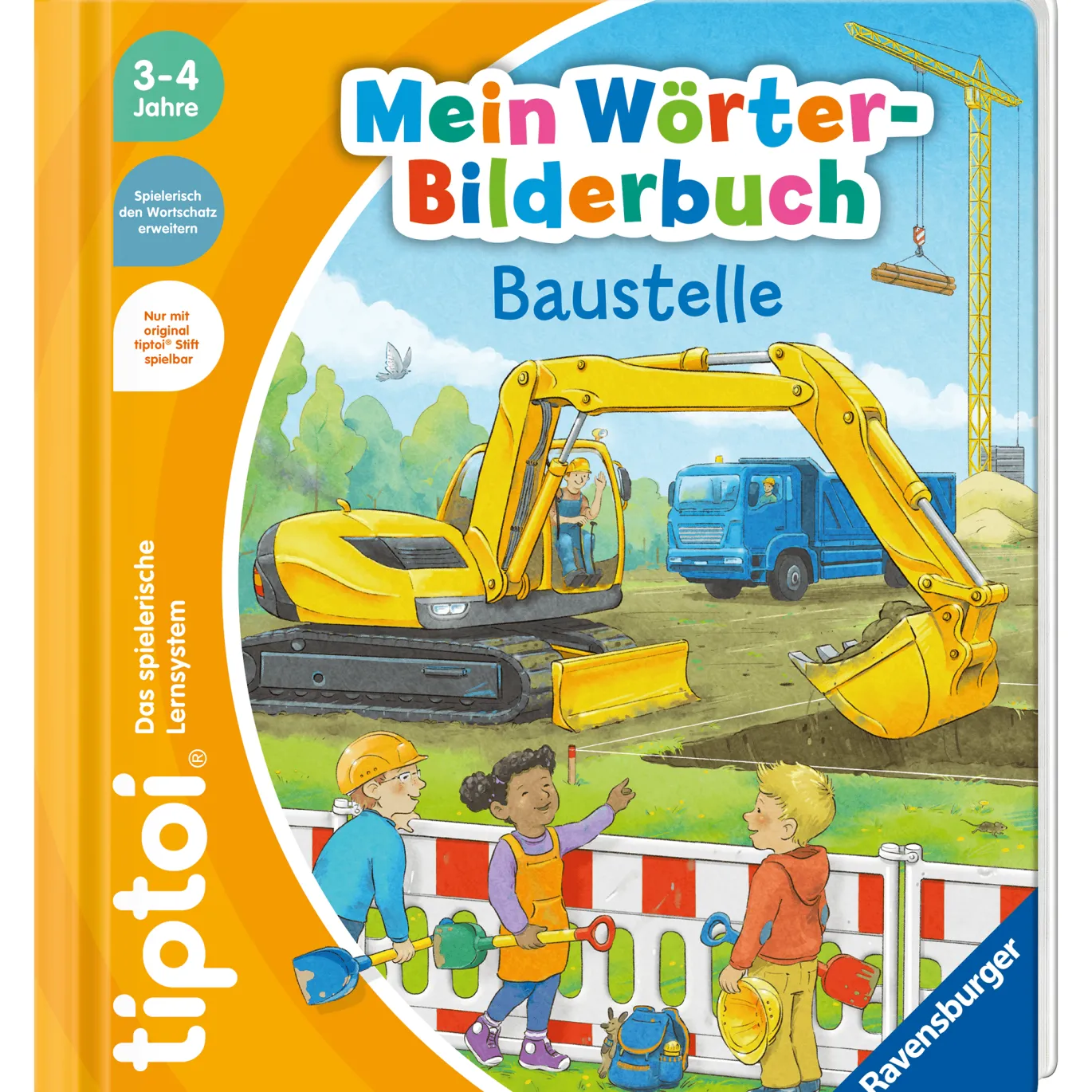 tiptoi® Mein Wörter-Bilderbuch Baustelle