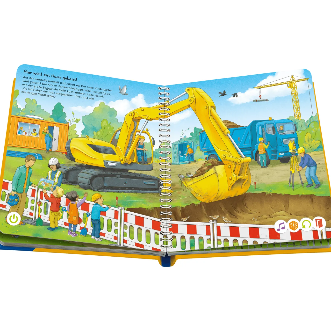 tiptoi® Mein Wörter-Bilderbuch Baustelle