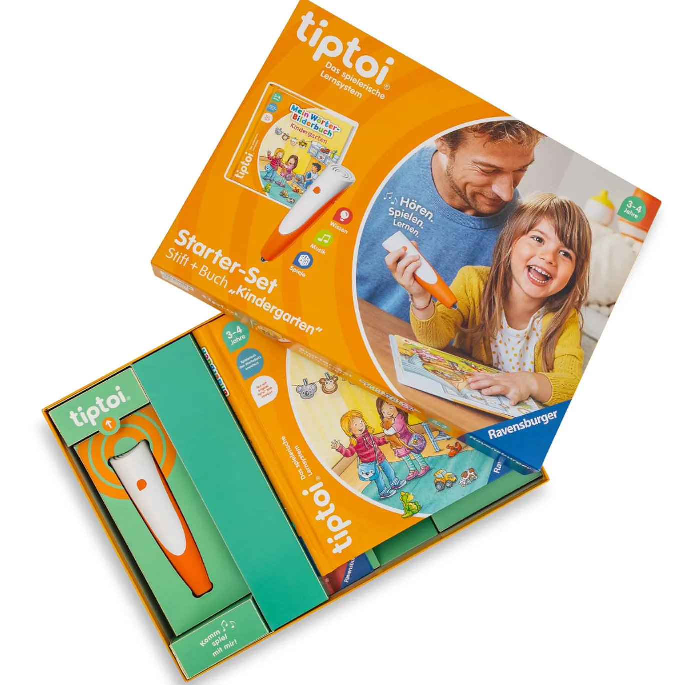 tiptoi® Starter-Set: Stift + Buch Kindergarten