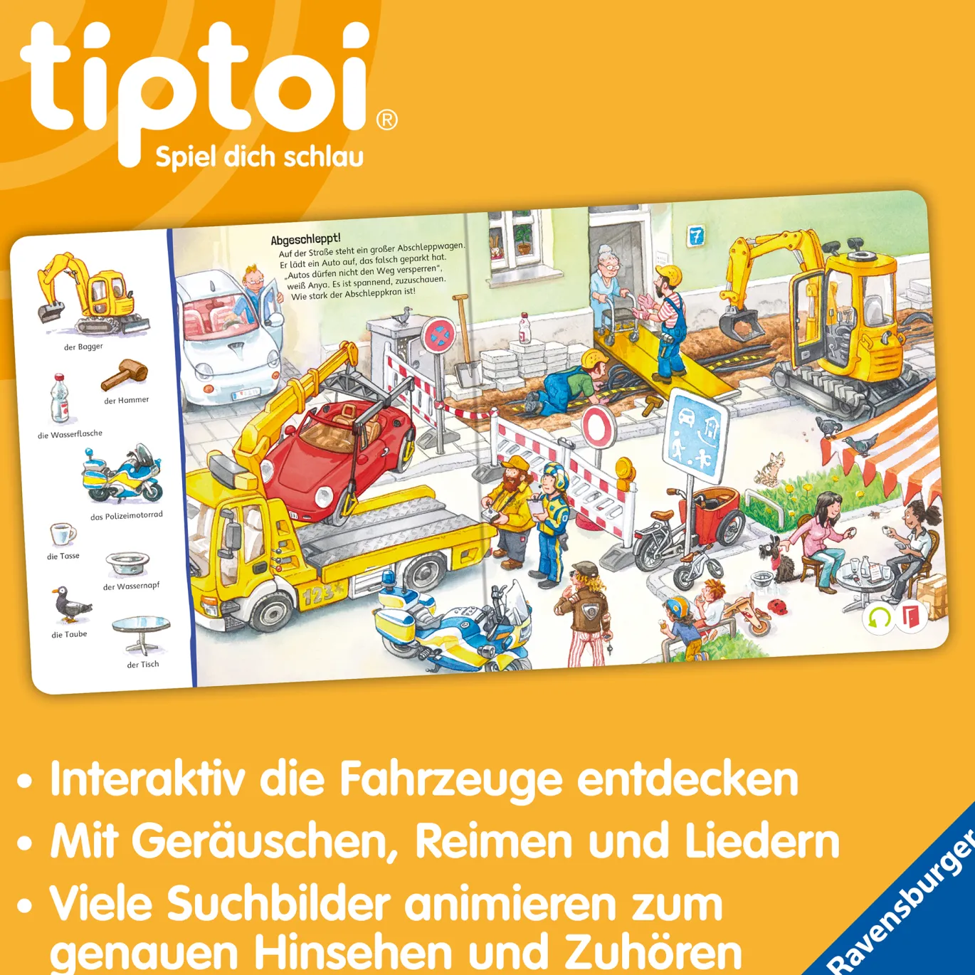 tiptoi® Suchen und Entdecken - Fahrzeuge
