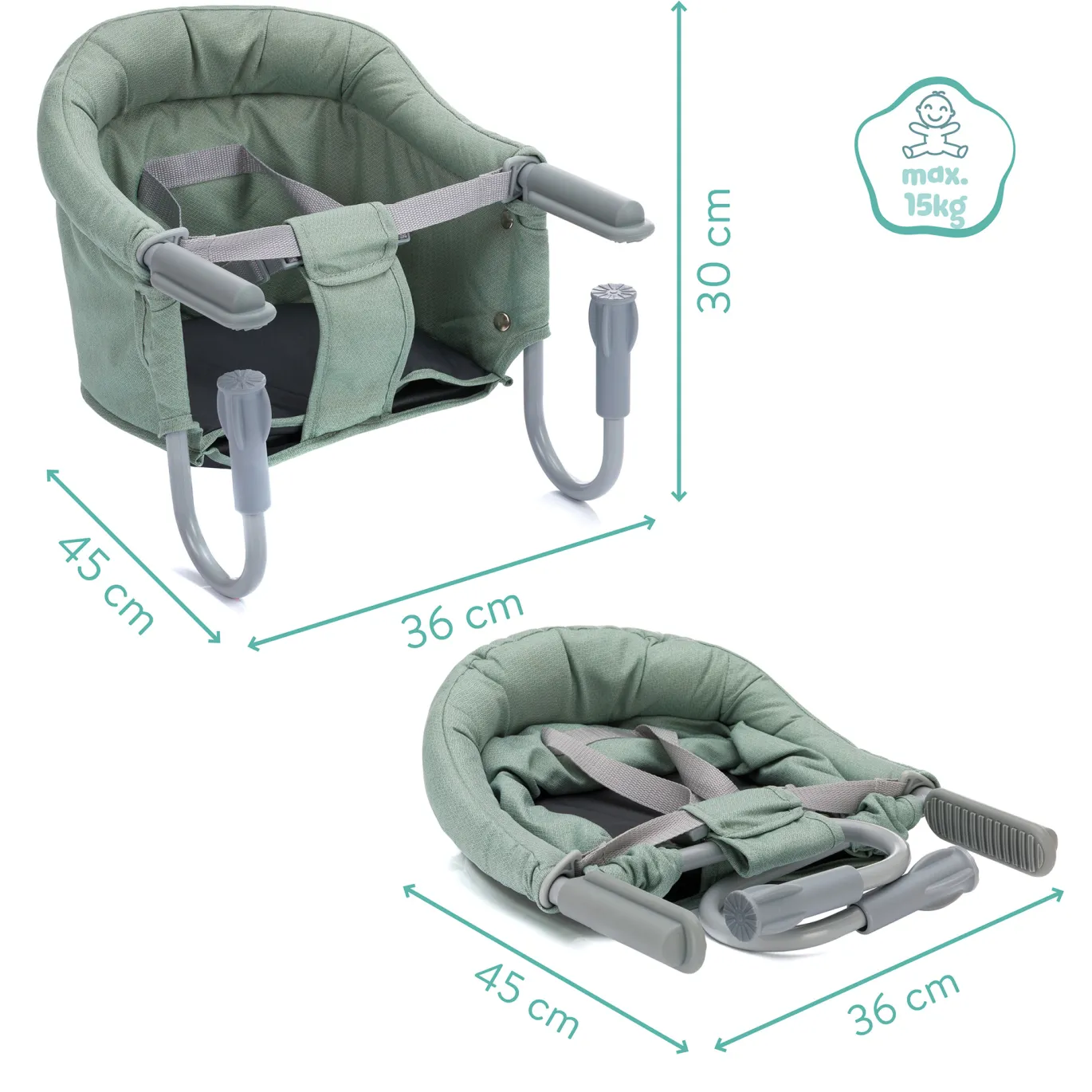 Tischsitz Comfort Grün
