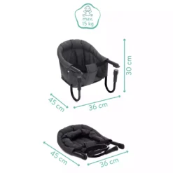 Tischsitz Flexi Melange Grey